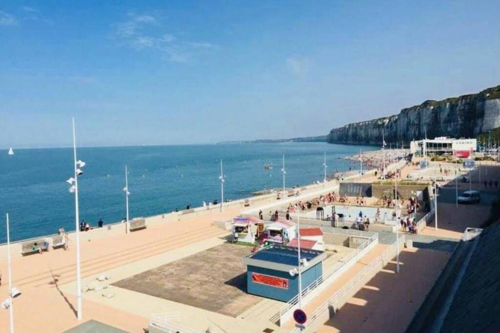 Appartement La Rotonde Vue Sur Mer Saint-Valery-en-Caux Exterior photo